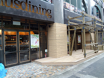 心斎橋貸店舗さよかビル近隣